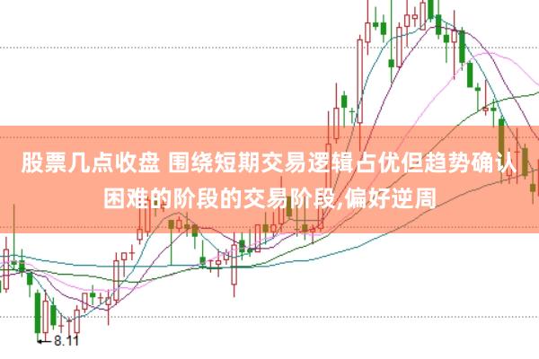 股票几点收盘 围绕短期交易逻辑占优但趋势确认困难的阶段的交易阶段，偏好逆周